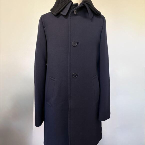 Prada AW21 Single Breasted Wool Car Coat EU56/XL - Picture 6 of 9